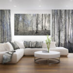 " Dark Morning In Forest Panorama " - Image 4