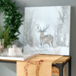" Deer In Winter Wonderland "