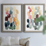 " Desert Stones I " 2 - Pieces Painting Print - Image 2