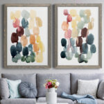 " Desert Stones I " 2 - Pieces Painting Print - Image 4