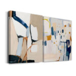 " Diagramme I " 2 - Pieces Painting Print - Image 5