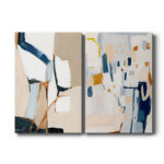 " Diagramme I " 2 - Pieces Painting Print - Image 6