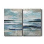 " Distant Drama I " 2 - Pieces Painting Print - Image 4