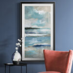 " Distant Drama I " Painting Print - Image 4