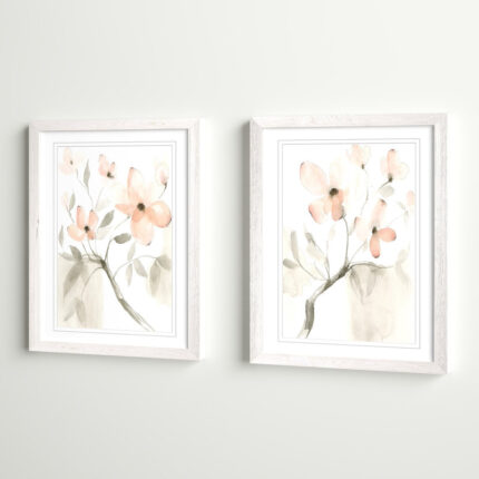 ” Dogwood Dream I ” by Vincent Van Gogh 2 – Pieces - Chic Decora