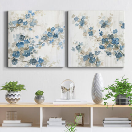 ” Dogwood I ” 2 – Pieces - Chic Decora