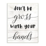 " Don't Be Gross Bathroom Family Home Word Design " by Daphne Polselli - Image 7