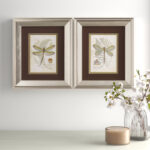 " Dragonfly I And II " 2 - Pieces