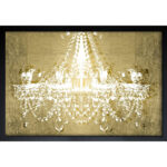 " Dramatic Entrance Gold " Painting Print - Image 3