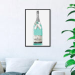 " Drinks And Spirits Priceless Champagne Bottle " by Oliver Gal - Image 3