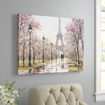 " Eiffel Tower Pastel "