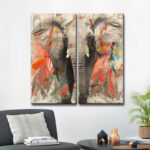 " Elephant I " by Tristan Scott 2 - Pieces