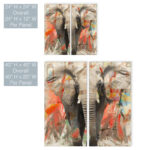 " Elephant I " by Tristan Scott 2 - Pieces - Image 3