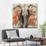 " Elephant I " by Tristan Scott 2 - Pieces - Image 5