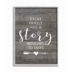 " Every Family Has A Story " by Lettered And Lined - Image 2