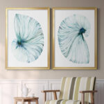 " Eye Of The Ocean I " 2 - Pieces Painting Print - Image 2