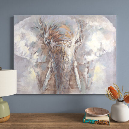 ” Face Of A King ” Painting Print - Chic Decora