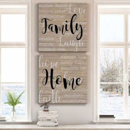 ” Family ” 2 – Pieces - Chic Decora