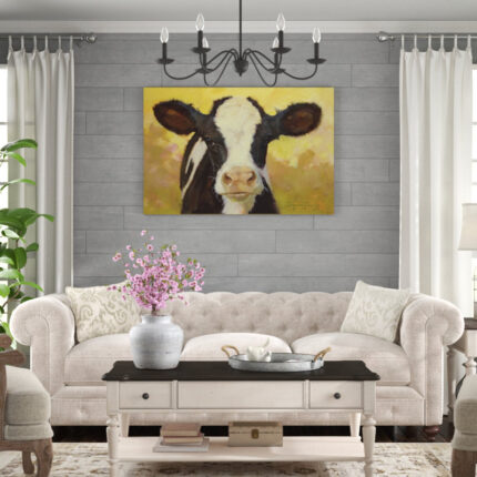 ” Farm Pals III ” by Carolyne Hawley Painting Print - Chic Decora
