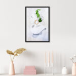 " Fashion And Glam Celery Jones - Venus From The Block, Industrial White " by Oliver Gal