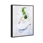 " Fashion And Glam Celery Jones - Venus From The Block, Industrial White " by Oliver Gal - Image 2