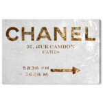 " Fashion And Glam Couture Road Sign " Painting Print - Image 2