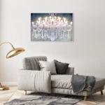 " Fashion And Glam Day And Night, Glam White " by Oliver Gal - Image 2