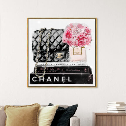 ” Fashion And Glam Elegant Essentials Paris, Glam Black “ - Chic Decora