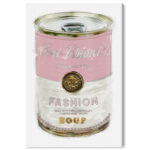 " Fashion And Glam Fashion Soup Pink Soup Can " - Image 2