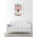 " Fashion And Glam Fashion Soup Pink Soup Can " - Image 3