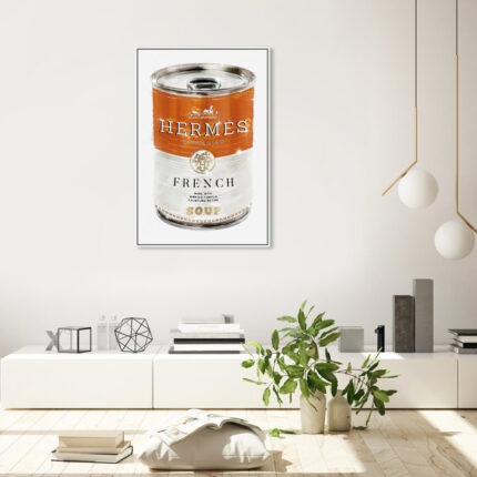 ” Fashion And Glam French Luxe Soup Soup Can “ - Chic Decora