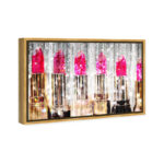 " Fashion And Glam Lipstick Collection, Glam Pink " by Oliver Gal - Image 3