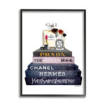 " Fashion Book Set With Makeup Watercolor " by Amanda Greenwood