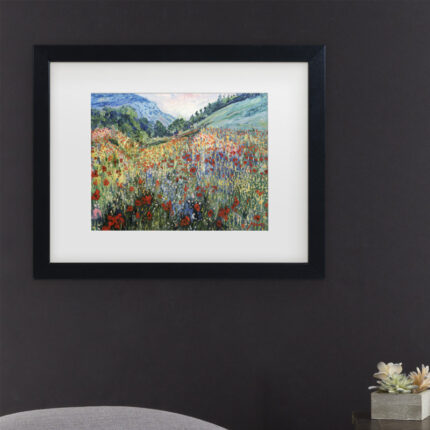 ” Field Of Wild Flowers ” Painting Print - Chic Decora