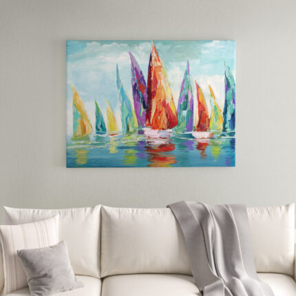 ” Fine Day Sailing I “ - Chic Decora