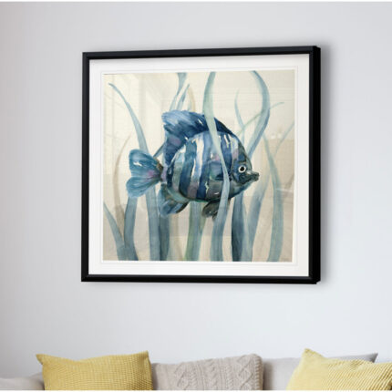 ” Fish In Seagrass I “ - Chic Decora