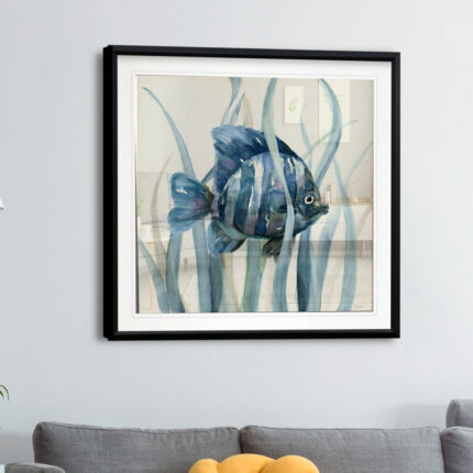 ” Fish In Seagrass I “ - Chic Decora