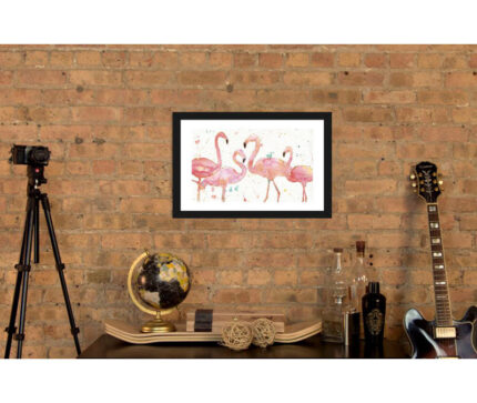 ” Flamingo Fever I ” by Anne Tavoletti - Chic Decora