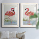 " Flamingo I " 2 - Pieces - Image 2
