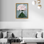 " Floral And Botanical The Perfect Bouquet, Glam Pink " by Oliver Gal - Image 4