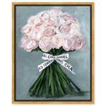 " Floral And Botanical The Perfect Bouquet, Glam Pink " by Oliver Gal - Image 7