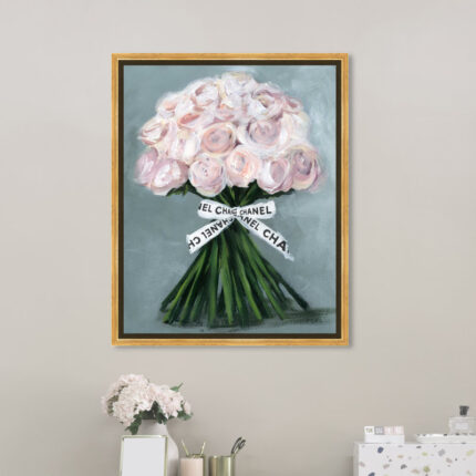 " Floral And Botanical The Perfect Bouquet, Glam Pink " by Oliver Gal