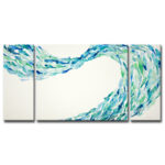 " Flow " by Norman Wyatt Jr. 3 - Pieces - Image 2