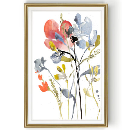 ” Flower Overlay I “ - Chic Decora