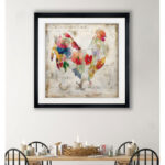 " Flowered Rooster " - Image 5