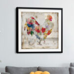 " Flowered Rooster " - Image 2
