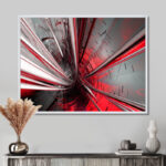 " Fractal 3D Deep Into Middle " by Designart