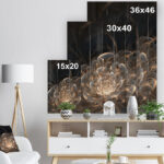 " Fractal Flower With Golden Rays " - Image 4