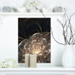 " Fractal Flower With Golden Rays " - Image 5