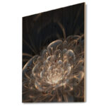 " Fractal Flower With Golden Rays " - Image 7